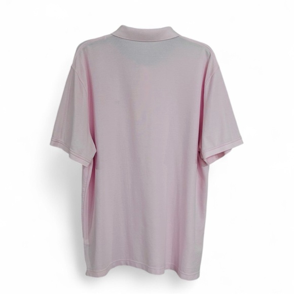 TOMMY HILFIGER Men's Pink Polo Shirt XXL, Regular Fit Short Sleeveless. - Picture 4 of 9